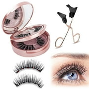 Bellaire Magnetic lashes,Natural Look Bellaire Bella Magnetic Eyelashes, No Glue or Liner Needed Baybella Magnetic Eyelashes Reusable & Waterproof False Eyelashes, No Glue, Easy to Wear-F