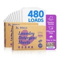 thumbnail image 1 of Bellaluce Concentrated Laundry Detergent Sheets, Lavender Scent, 480 Loads, 2 Pack (240 Count), 1 of 8