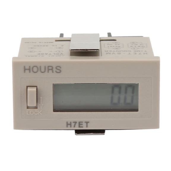 Bellami H7ET-BVM 6-Digit LCD Digital Electrical Counter Totalizer, DC 5-36V