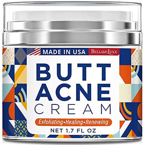 BellamiLuxx Butt Acne Clearing Cream, 1.7oz