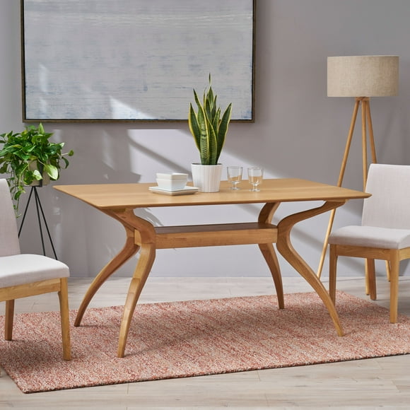 Bellamy Studios Nollman Indoor Dining Table, Natural Oak