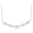thumbnail image 1 of Bellano Women's Necklace 0.25Ct Round Diamond 10K Yellow Gold, 1 of 1