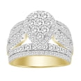 thumbnail image 1 of Bellano Women's Ring 3.00CT Round Diamond 10K Yellow Gold, 1 of 1