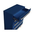 thumbnail image 1 of Bellanova Navy 5-Drawer Chest with Gold Accents, 1 of 2