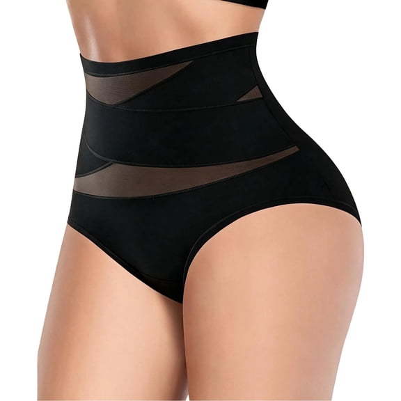 Bellara High Waisted Shapewear for Women - Tummy Control Underwear, Seamless Full Coverage Stretch Bellara Shaping Brief Panties