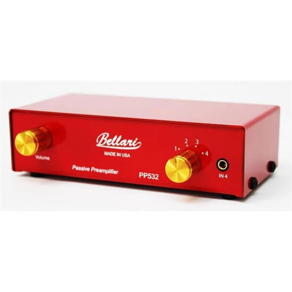 Bellari PP532 Passive Preamplifier, Red