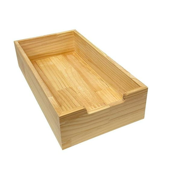 Bellaterra Home SDNS-11-18 11 x 18 x 4.75 in. Sliding Pull Out Drawer, Natural