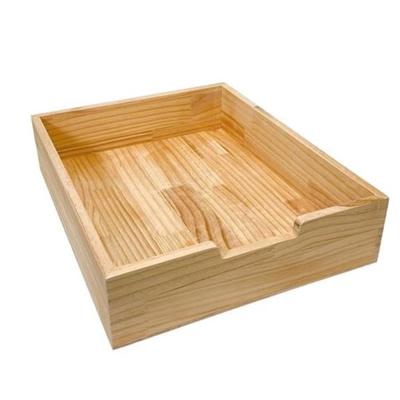 Bellaterra Home SDNS-17-18 17 x 18 x 4.75 in. Sliding Pull Out Drawer, Natural