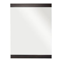 Bellaterra-Home 23.6-Inch Rectangular Framed Frame Mirror In Neutral Finish