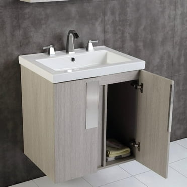 Bellaterra Home 24 in. Single sink vanity
