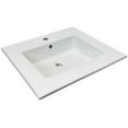thumbnail image 1 of Bellaterra Home 302522-1 25 in. Single Sink Vitreous China Top, Single Faucet Hole, White, 1 of 1