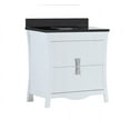 thumbnail image 1 of Bellaterra Home 30 in. Single sink vanity with black galaxy top, 1 of 3
