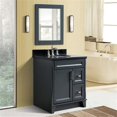 thumbnail image 1 of Bellaterra Home  31 in. Single Oval Sink Vanity with Galaxy Granite Top, Dark Gray & Black, 1 of 14