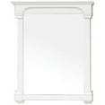 thumbnail image 1 of Bellaterra Home  36 In Solid Wood Frame Mirror-White, 1 of 1