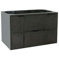 thumbnail image 1 of Bellaterra Home 36" Single wall mount vanity in Linen Gray finish - cabinet only, 1 of 9