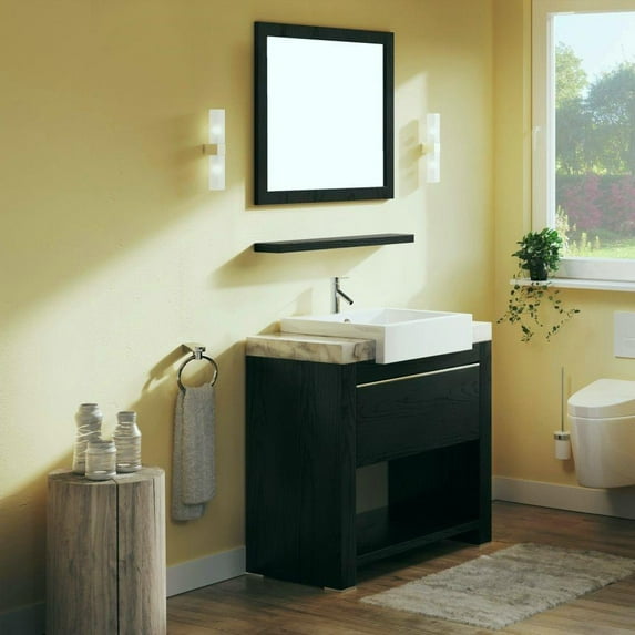 Bellaterra Home 36 in. Single sink vanity