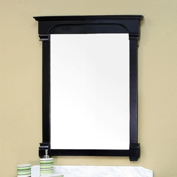 Bellaterra Home 36 in Solid wood frame mirror-espresso