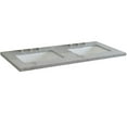 thumbnail image 1 of Bellaterra Home 430002-49D-GYR 49 in. Granite Countertop & Double Rectangle Sink, Gray, 1 of 3