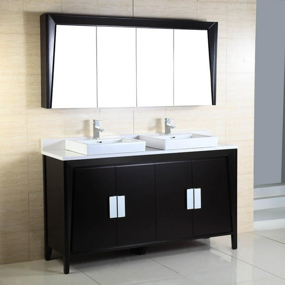 Bellaterra Home 60-inch Double sink vanity