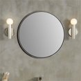 thumbnail image 1 of Bellaterra Home 8831-24SL Round Metal Frame Mirror, Brushed Silver, 1 of 3