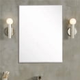 thumbnail image 1 of Bellaterra Home 8833-24SL Rectangular Metal Frame Mirror, Brushed Silver, 1 of 4