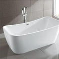 thumbnail image 1 of Bellaterra Home BA7526 67 in. Arles Freestanding Bathtub, White, 1 of 6