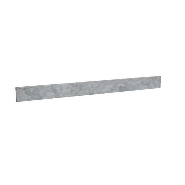 Bellaterra Home BACKSPLASH-632-34.6 34.6 x 3.25 x 0.9 in. Carrara Marble Backsplash&#44; White