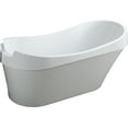 thumbnail image 1 of Bellaterra Home Barletta 69 inch Freestanding Bathtub in Glossy White, 1 of 5