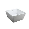 thumbnail image 1 of Bellaterra Home Bologna 47 inch Freestanding Bathtub in Glossy White, 1 of 6