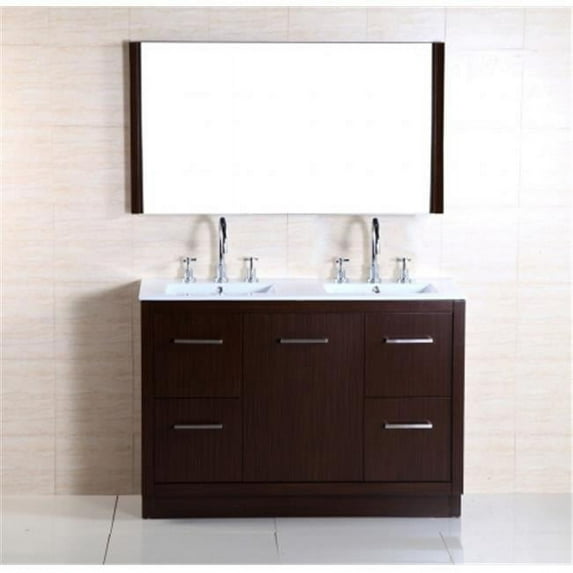 Bellaterra Home Double Sink Vanity - 48 in.
