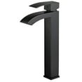thumbnail image 1 of Bellaterra Home Palma Single Handle Bathroom Vanity Faucet with Overflow Drain in Black, 1 of 3