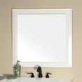 thumbnail image 1 of Bellaterra Home Solid wood frame mirror-white, 1 of 2