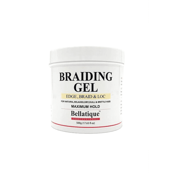 Bellatique Professional Braiding Gel Maximum Hold 17.63oz Hair Care