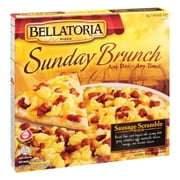 Bellatoria Sunday Brunch Sausage Scramble Breakfast Frozen Pizza 14oz