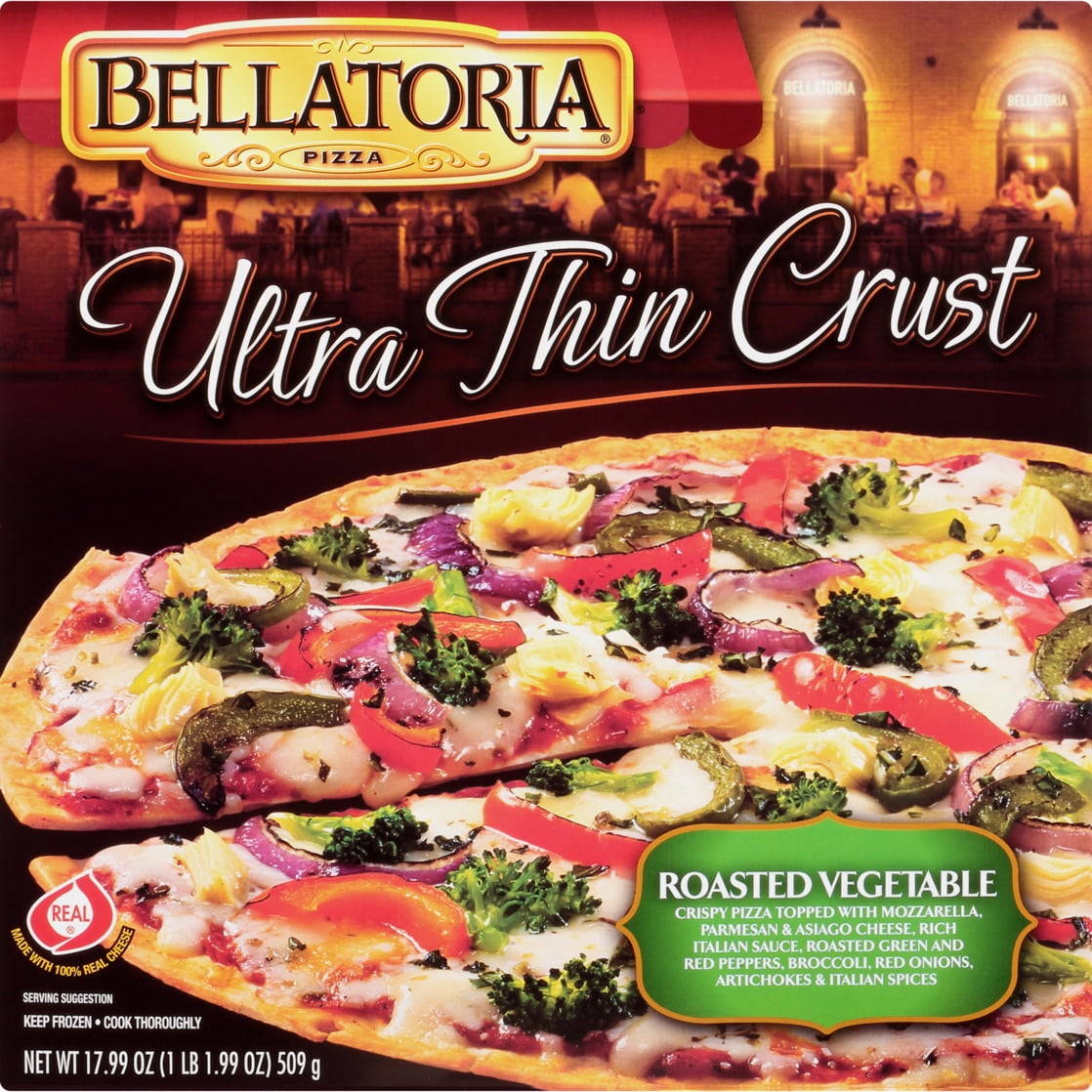 Bellatoria Ultra Thin Crust Roasted Vegetable Pizza 17.99 oz