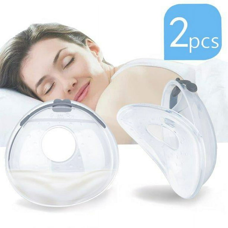 Bellaven Breast Shell Milk Catcher for Breastfeeding Relief Protect  Cracked, Sore, Engorged Nipples Collect Breast Milk Leaks During The Day,  While Nursing or Pumping Soft and Reusable(2 Pack) 