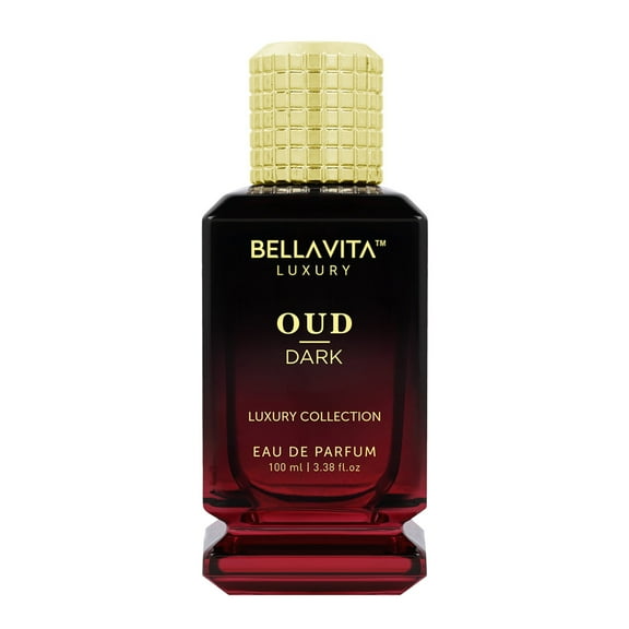 BELLAVITA DARK Oud Unisex, Mens Cologne, 3.38 oz EDP Spray