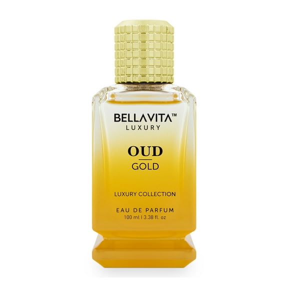 BELLAVITA OUD Gold Unisex, Perfume for Women and Men, 3.38 oz EDP Spray