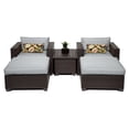 thumbnail image 1 of Belle 5 Piece Outdoor Wicker Patio Furniture Set 05a, 1 of 2