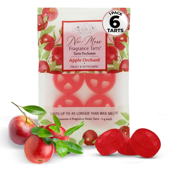 Belle Aroma® No-Mess Fragrance Tarts® - Apple Orchard, 6 count, 1 pack
