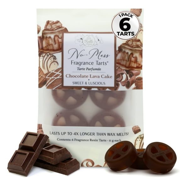 Belle Aroma® No-Mess Fragrance Tarts® - Chocolate Lava Cake, 6 count, 1 pack