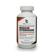 Belle Chemical Sodium Hydroxide - Pure - Food Grade Caustic Soda, Lye 2 Pound Jar