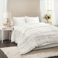 thumbnail image 1 of Belle Comforter White 4Pc Set King, 1 of 11