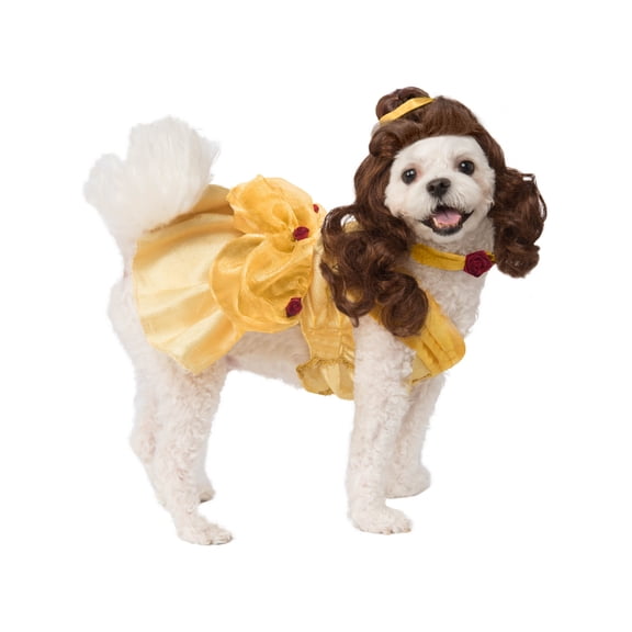 Disney Beauty and the Beast Belle Pet Costume for Dogs or Cats by Rubies, Medium