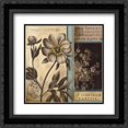 thumbnail image 1 of Belle Fleur II 2x Matted 20x20 Black Ornate Framed Art Print by Poloson, Kimberly, 1 of 2