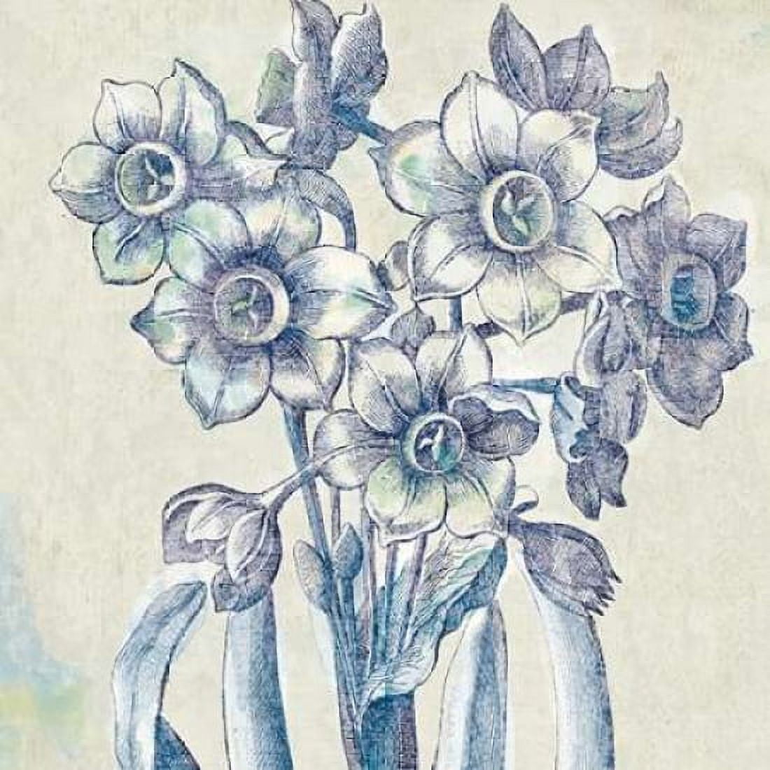 Belle Fleur IV Canvas Art - Sue Schlabach (24 x 24)