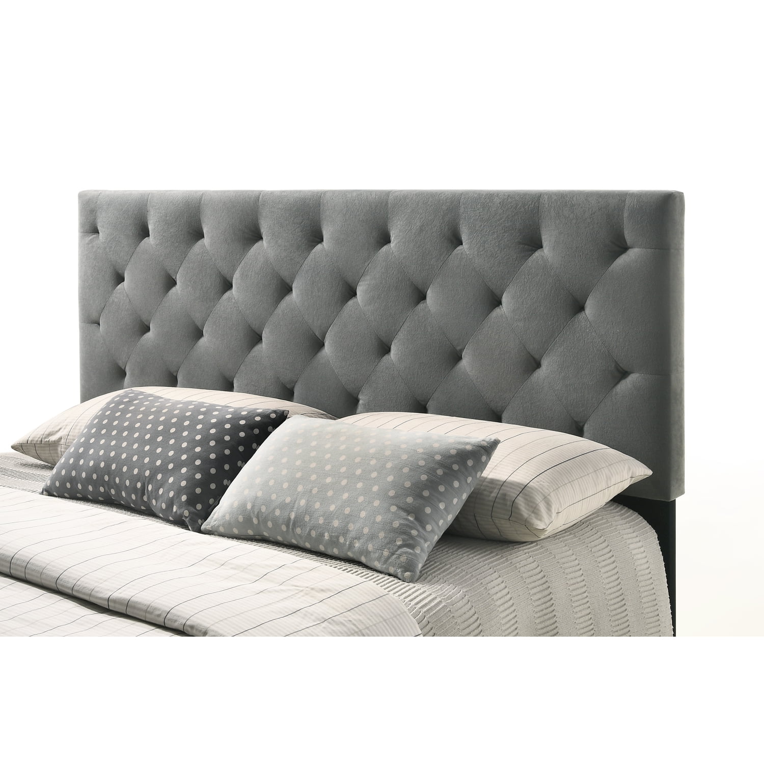 Belle Isle Furniture Auburndale Modern Metal Tufted Rubberwood