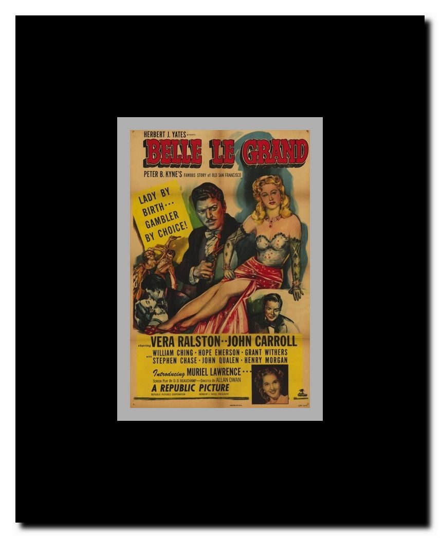 Belle Le Grand Framed Movie Poster