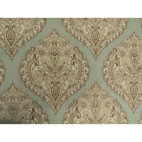 Belle Maison Arabella Linen Upholstery Drapery Fabric Spray Floral MM37