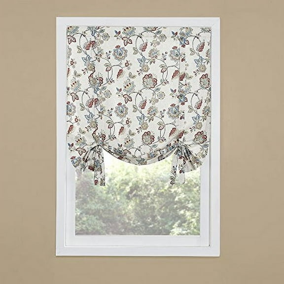 Belle Maison USA, LTD. Colette Printed Drape Shade 44” x 63”